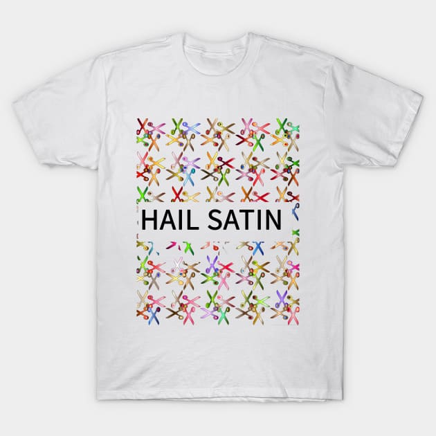 Hail Satin- scissors pattern - sewing T-Shirt by maggzstyle